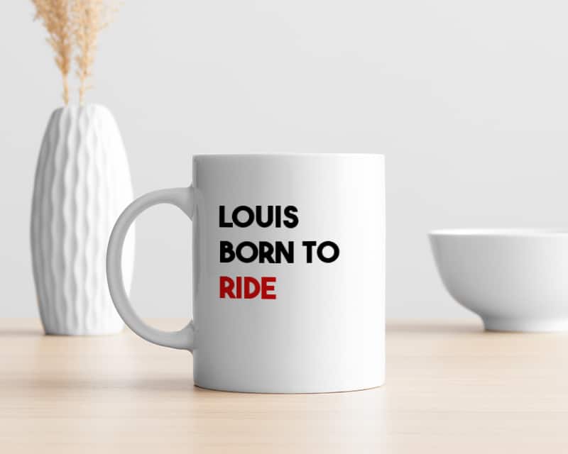 Mug personnalisé - Message Moto