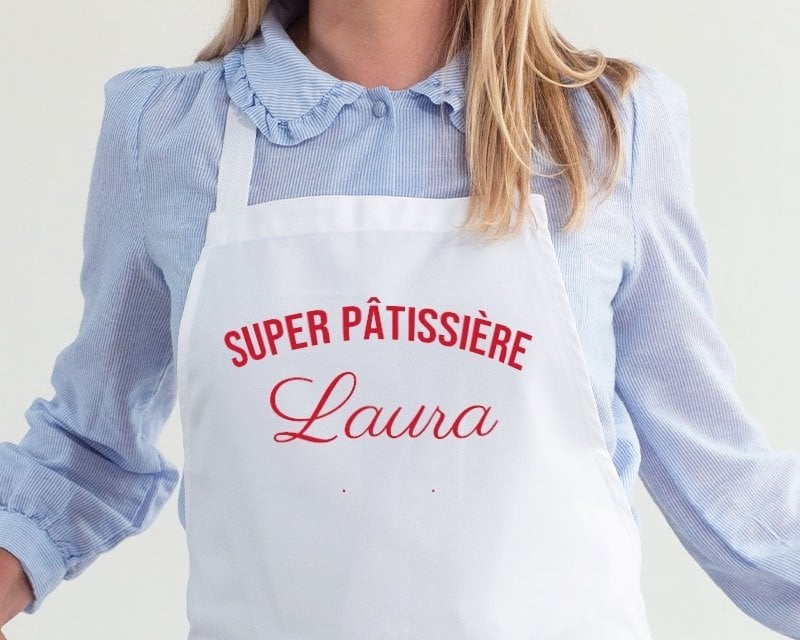 Tablier de cuisine personnalisé pour une Laura