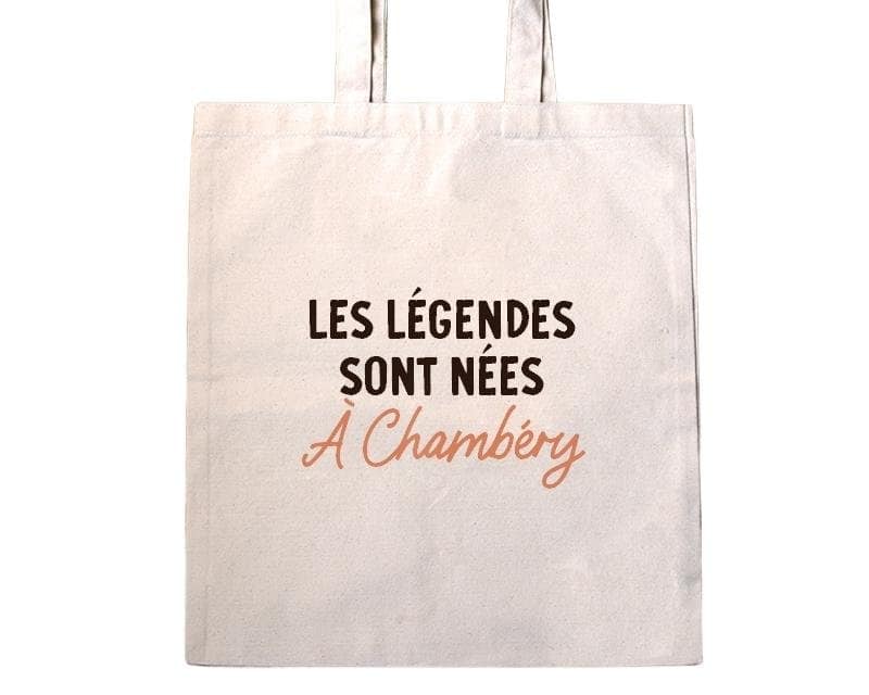 Tote bag personnalisé Chambéry