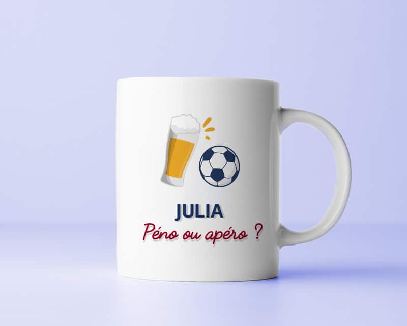 Mug personnalisé - Apéro Foot