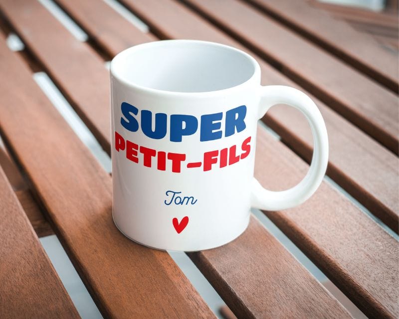 Mug personnalisé - Super Petit-fils 