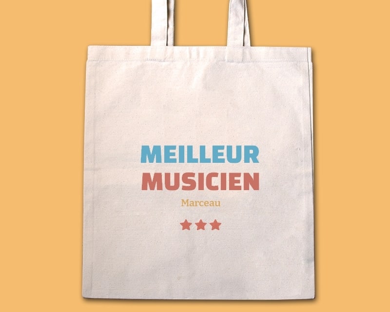 Tote bag personnalisable - Meilleur Musicien