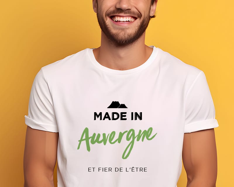 Tee shirt personnalisé homme - Made In Auvergne