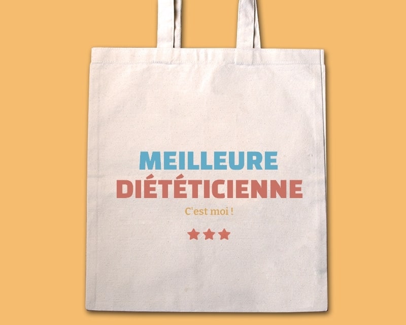 Tote bag personnalisable - Meilleure Diététicienne