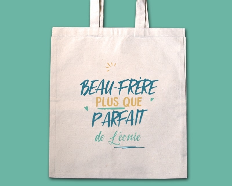 Tote bag personnalisé - Beau-Frère le plus...