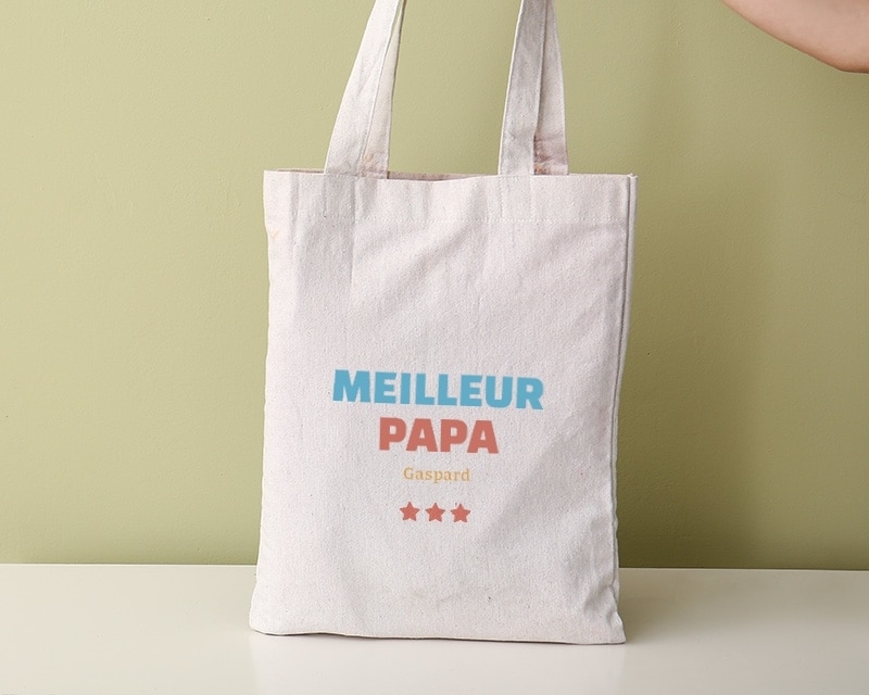 Tote bag personnalisable - Meilleur Papa