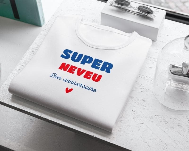 Tee shirt personnalisé homme - Super Neveu