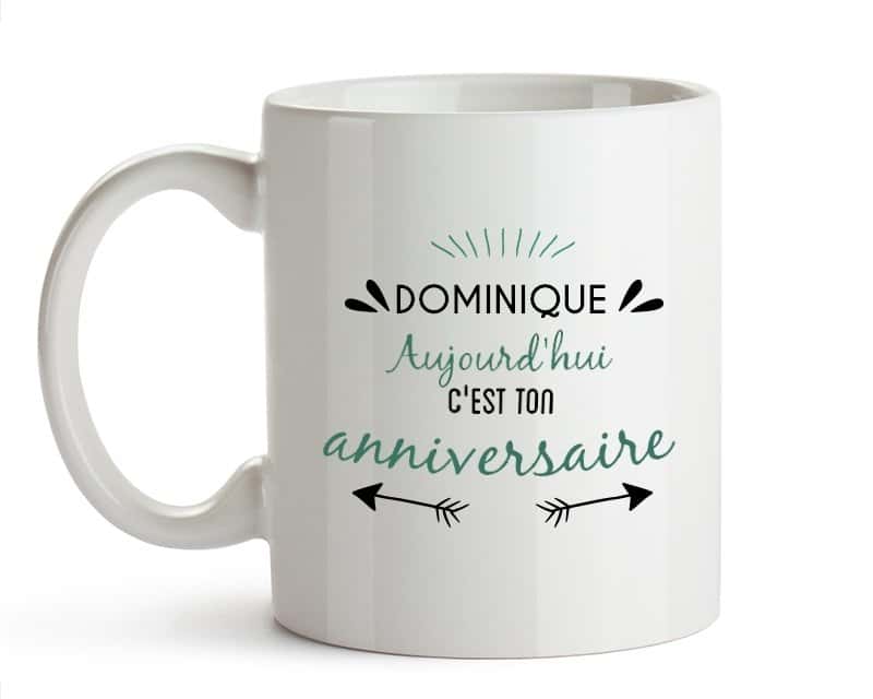 Mug personnalisé pour un Dominique