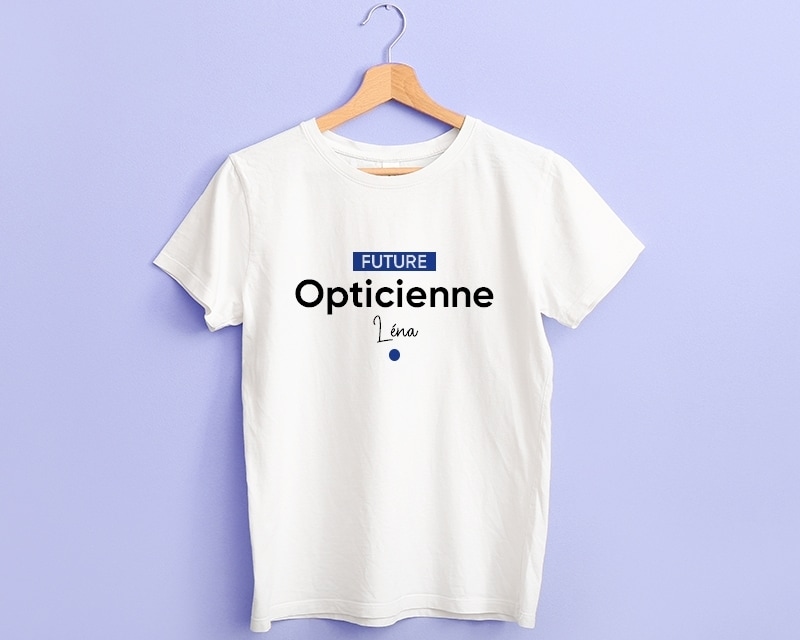 Tee shirt personnalisé femme - Future opticienne