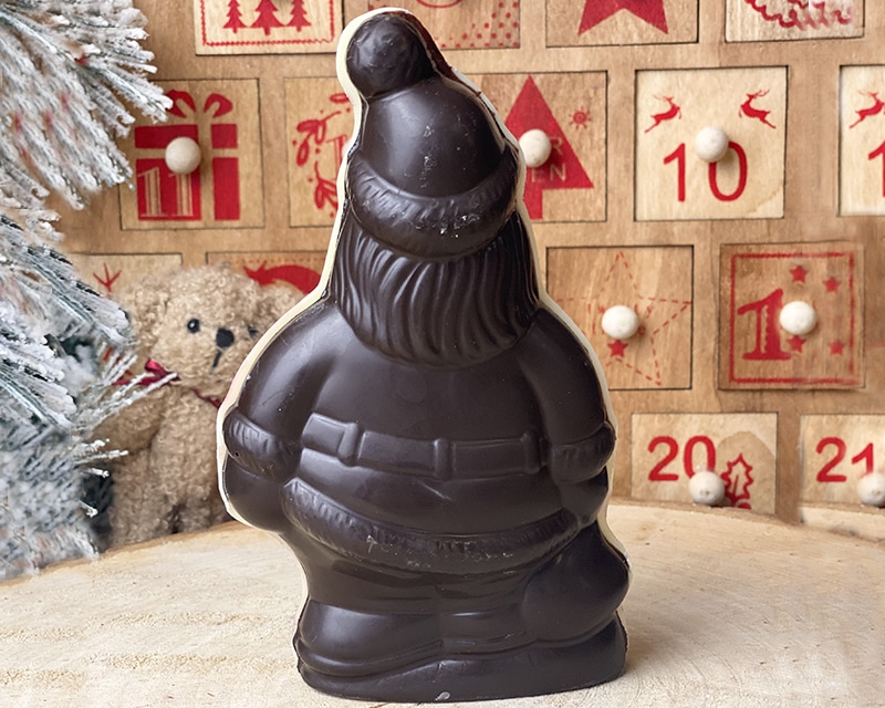 Père noël en chocolat personnalisé