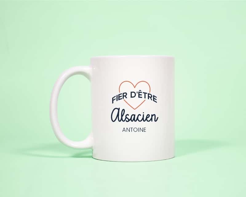 Mug personnalisé - Fier d'être Alsacien