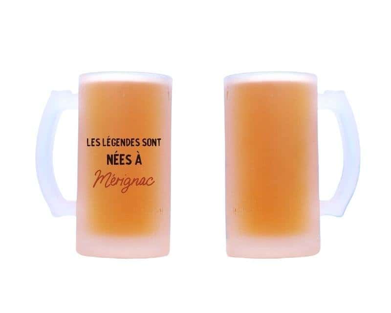 Chope de bière personnalisée Mérignac