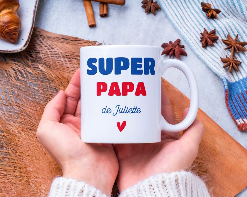 Mug personnalisé - Super Papa