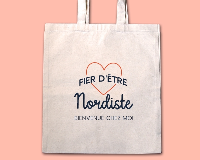 Tote bag personnalisable - Fier d'être Nordiste