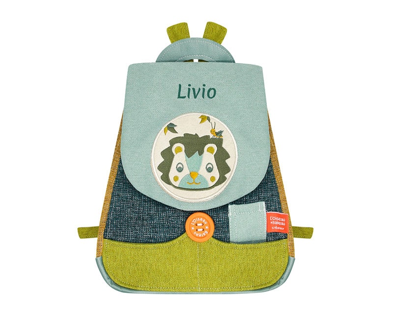 Sac à dos pour enfant personnalisé - Lion Criquet