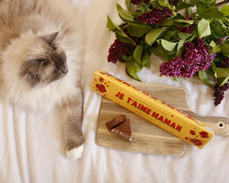 Toblerone géant - Je t'aime Maman