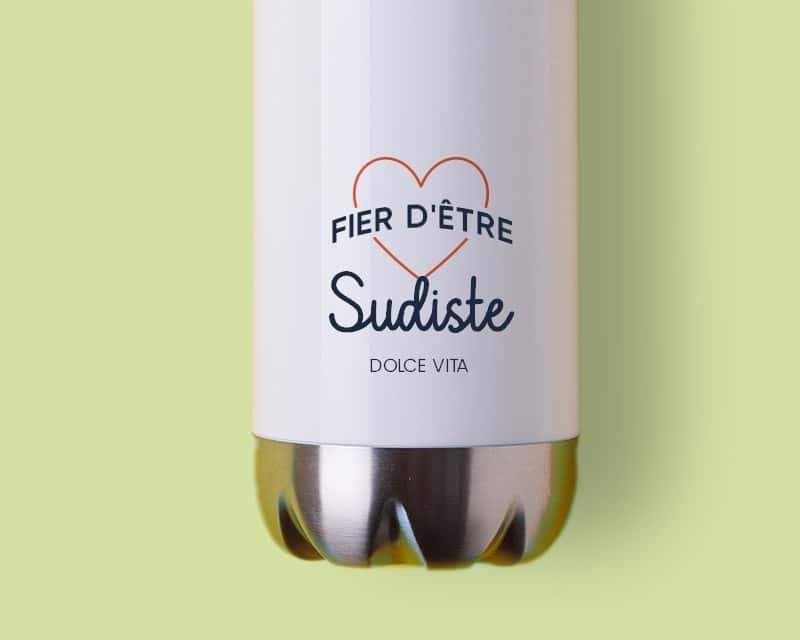 Gourde personnalisable - Fier d'être Sudiste