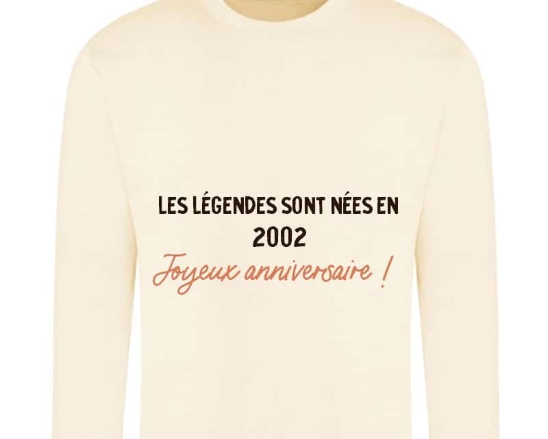 Sweat message générique année 2002