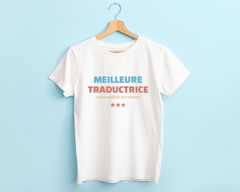 Tee shirt personnalisé femme - Meilleure Traductrice