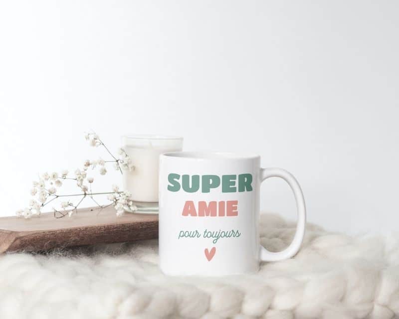 Mug personnalisé - Super Amie