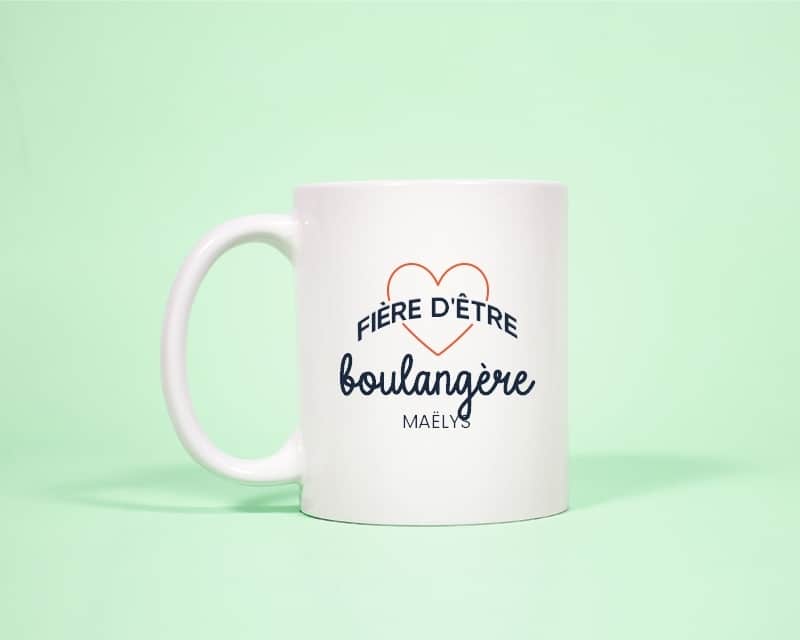 Mug personnalisé - Fière d'être boulangère