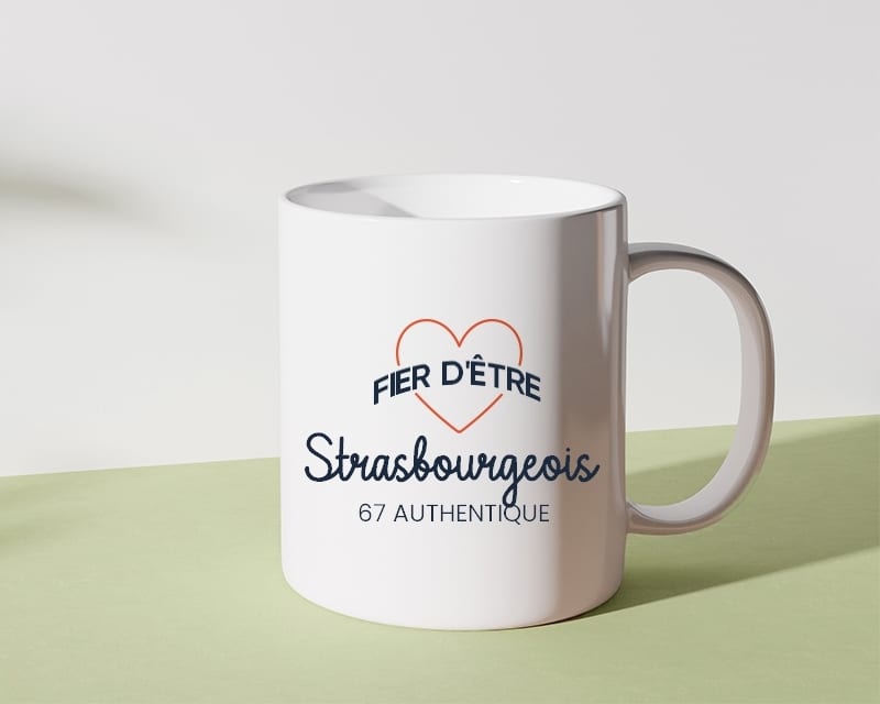 Mug personnalisé - Fier d'être Strasbourgeois