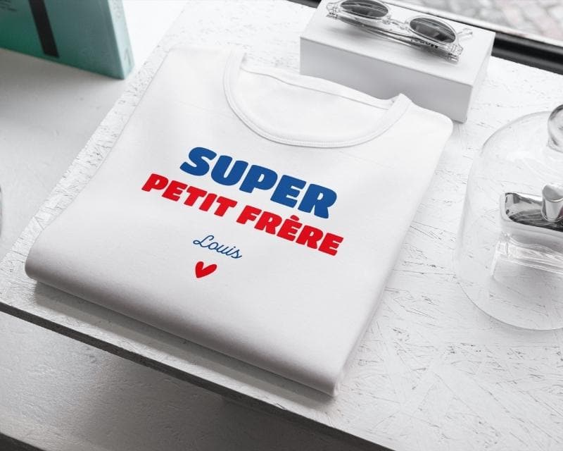 Tee shirt personnalisé homme - Super Petit frère