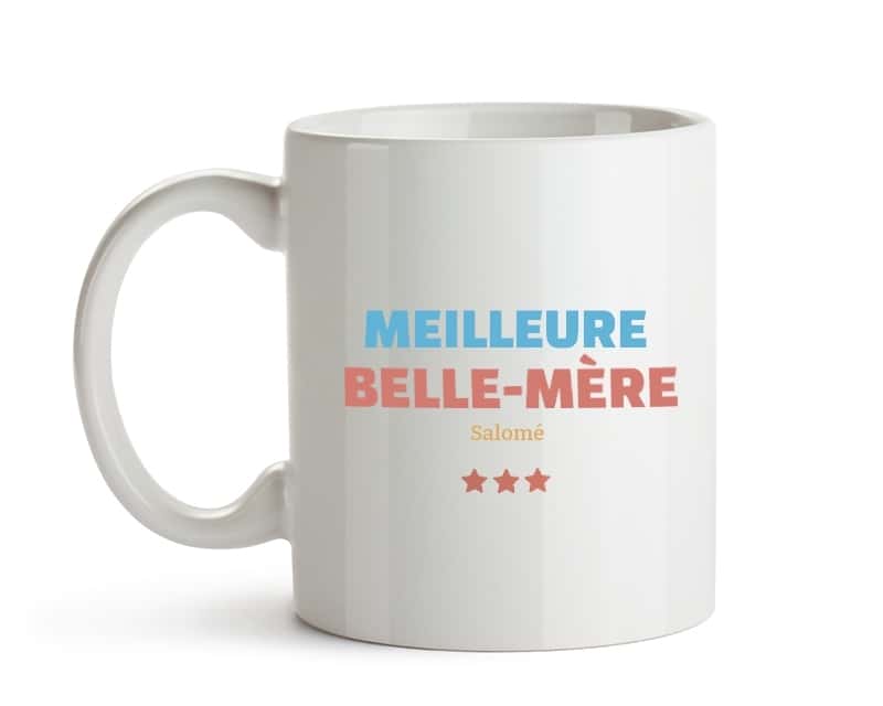 Mug personnalisé - Meilleure Belle-Mère