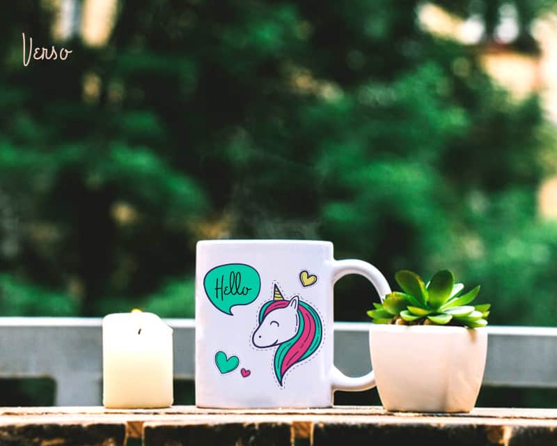 Mug personnalisé - Licorne