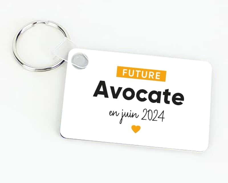 Porte-clés personnalisable - Futur/future