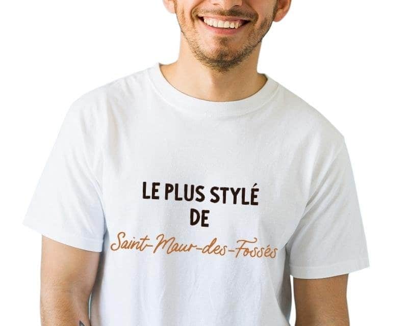 T-shirt homme personnalisé Saint-Maur-des-Fossés