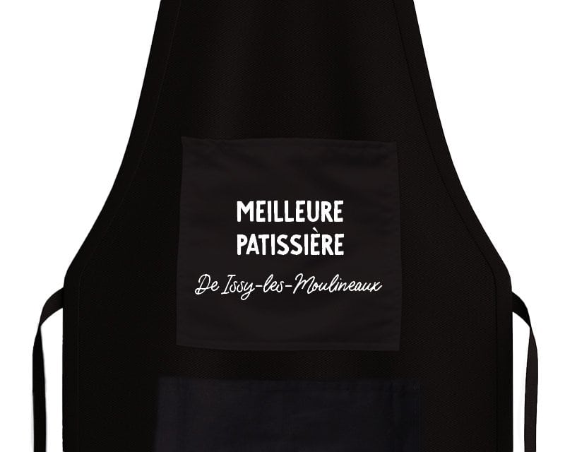 Tablier de cuisine personnalisé Issy-les-Moulineaux