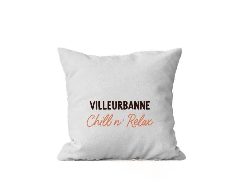 Coussin personnalisé Villeurbanne