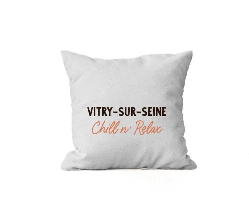 Coussin personnalisé Vitry-sur-Seine