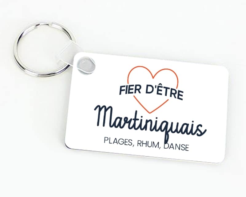 Porte-clés personnalisable - Fier d'être Martiniquais
