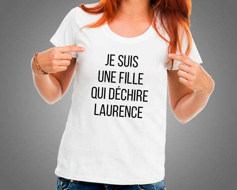 Tee shirt personnalisé femme - Message