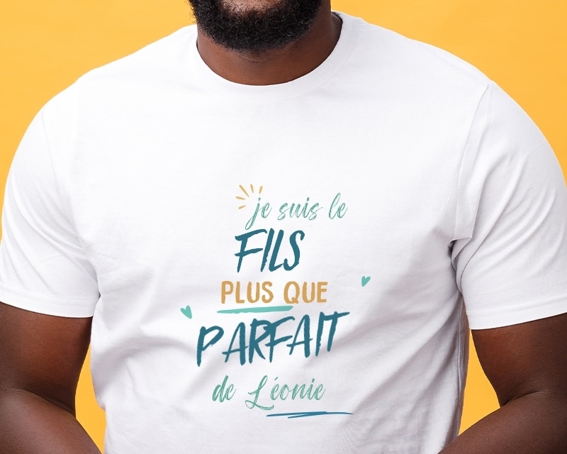 T-Shirt homme personnalisé : Fils le plus...