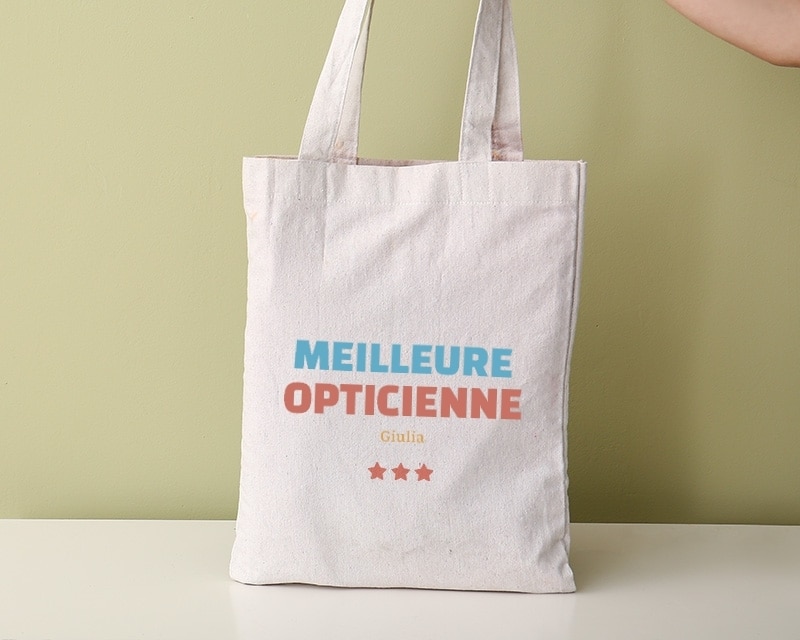 Tote bag personnalisable - Meilleure Opticienne