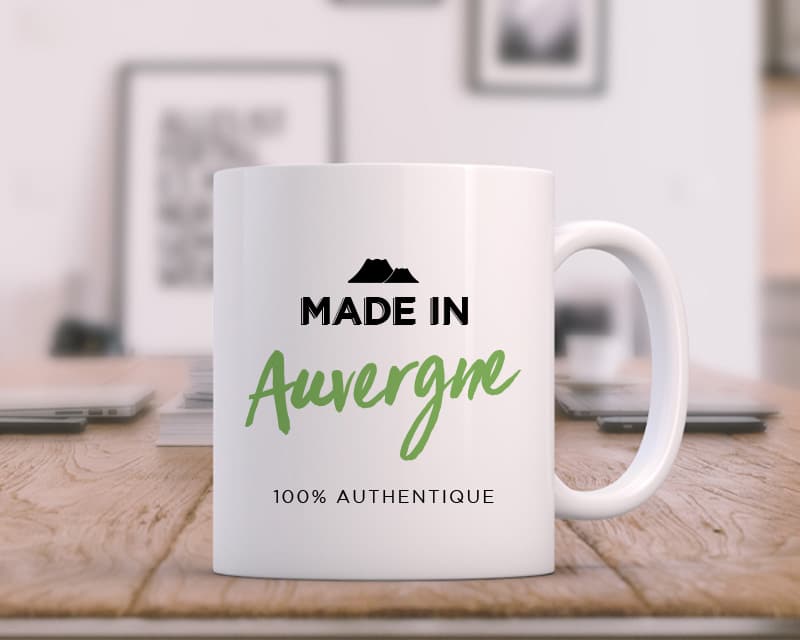 Mug personnalisé région - Made In Auvergne