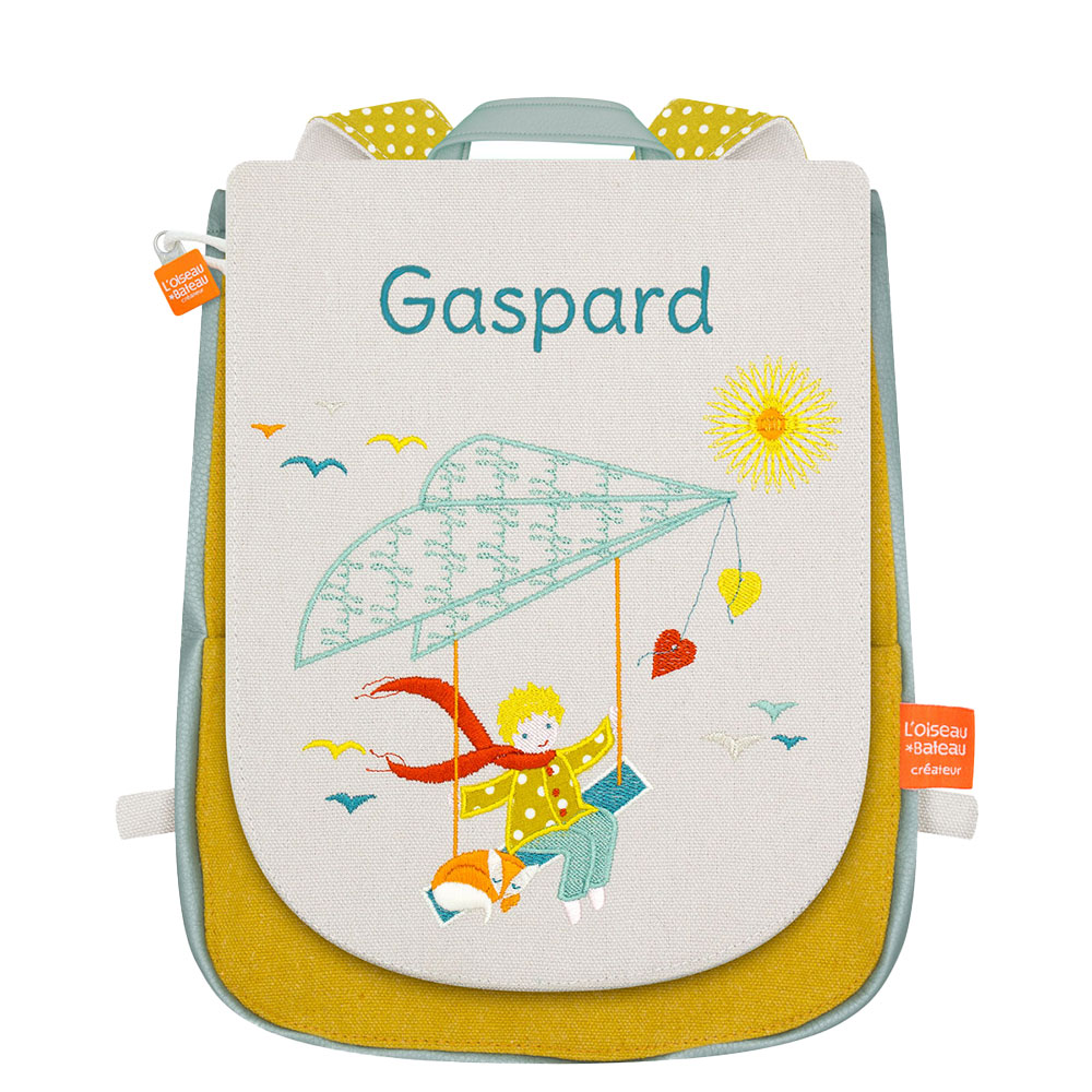 Sac à dos pour enfant personnalisé - Le garçon et le deltaplane