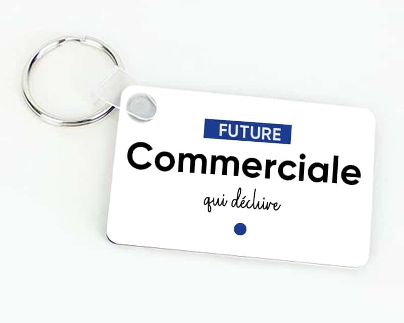Porte-clef personnalisé - Future commerciale