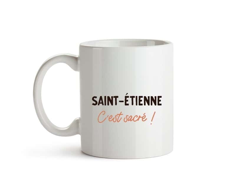 Mug personnalisé Saint-Étienne