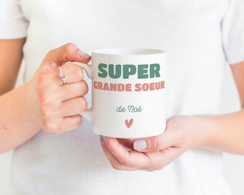 Mug personnalisé - Super Grande Sœur