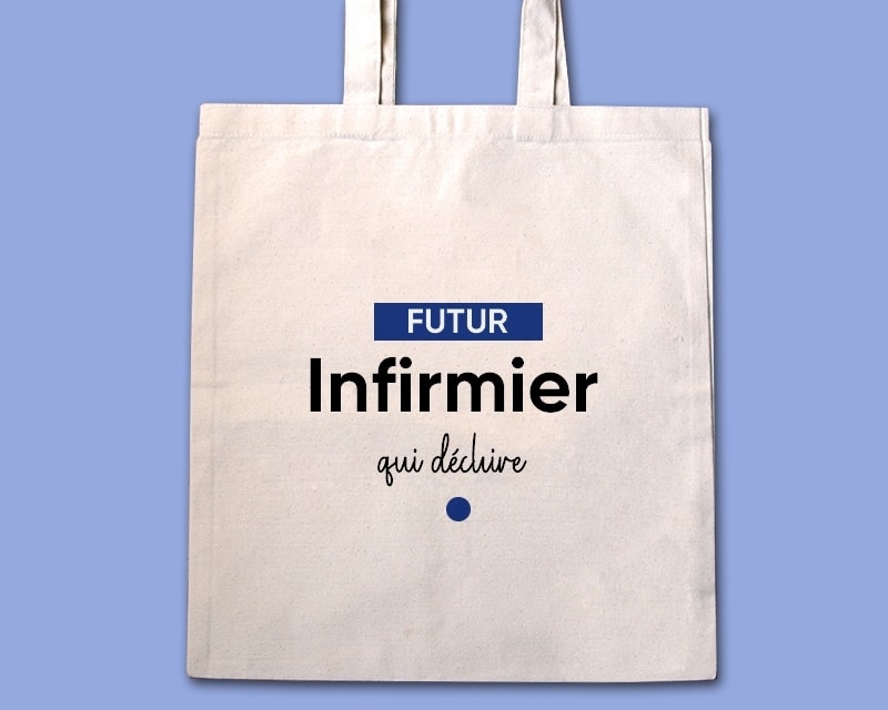 Tote bag personnalisable - Futur infirmier