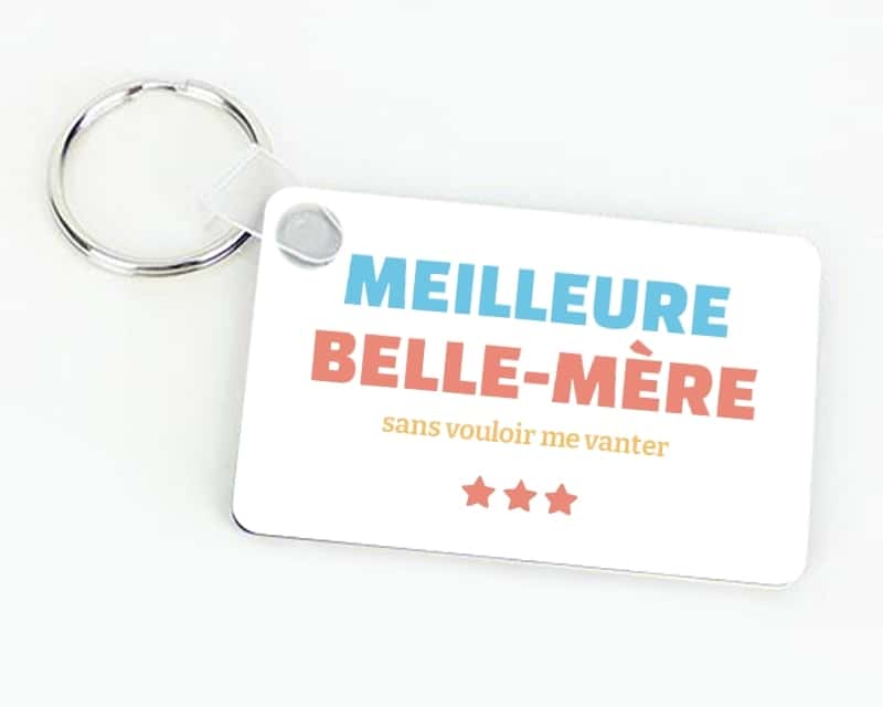 Porte-clés personnalisable - Meilleure Belle-Mère