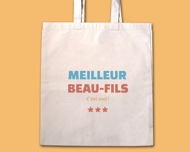 Tote bag personnalisable - Meilleur Beau-Fils