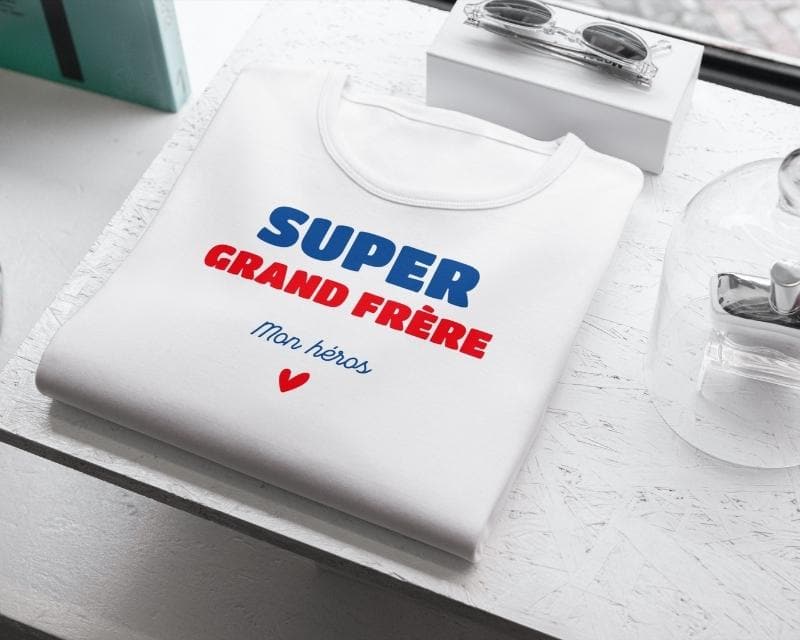 Tee shirt personnalisé homme - Super Grand frère