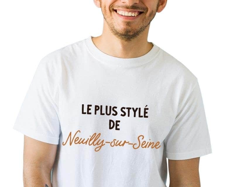 T-shirt homme personnalisé Neuilly-sur-Seine