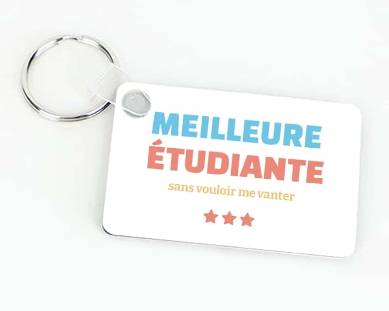 Porte-clef à personnaliser - Meilleure Étudiante