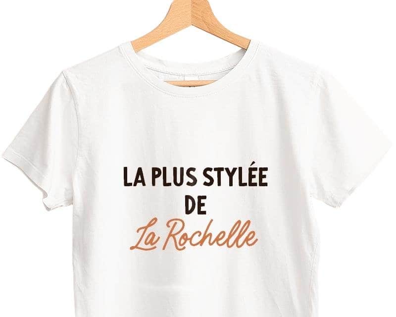 T-shirt femme personnalisé La Rochelle